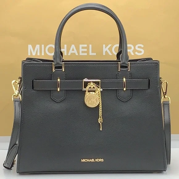 Michael Kors Hamilton Meidum Satchel Shoulder Crossbody - Picture 5 of 16